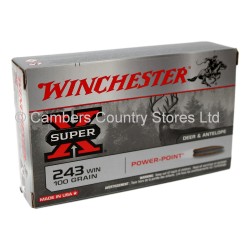 Winchester .243 Super X 100 Grain 20 Pack
